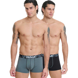 Walk Ανδρικά Μποξεράκια Σετ 2Pack W1762-4-0224