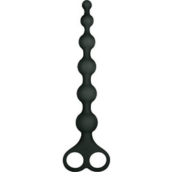 NMC Ribbed Πρωκτικές Μπίλιες 20cm Μαύρες