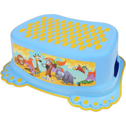 Tega Baby Safari Βοηθητικό Σκαλοπάτι Μπάνιου Πλαστικό Αντιολισθητικό Γαλάζιο 51485