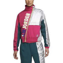 Nike Jordan Γυναικείο Μπουφάν Softshell Κοντό Πολύχρωμο CW6497-674