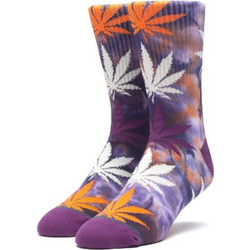 Huf Ανδρικές Κάλτσες Ψηλές με Σχέδια Μωβ SK00341-RUST