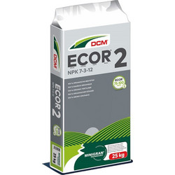 DCM Ecor 2 Κοκκώδες Βιολογικό Λίπασμα 7-3-12 25kg
