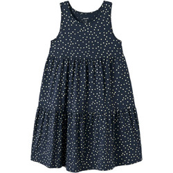 Name It Πουά Παιδικό Φόρεμα Navy Μπλε 13228208