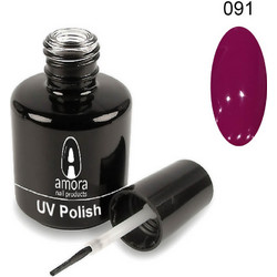 Amora 091 Very Berry Ημιμόνιμο Βερνίκι Νυχιών 10ml