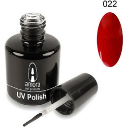 Amora 022 Go Go Red Ημιμόνιμο Βερνίκι Νυχιών 10ml