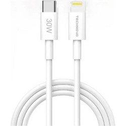 Technovo TN-D059 USB-C to Lightning Cable 1m White