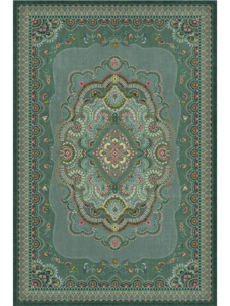 Pip Studio Majorelle Χαλί Ορθογώνιο 155x230cm 80033-230-155 Green