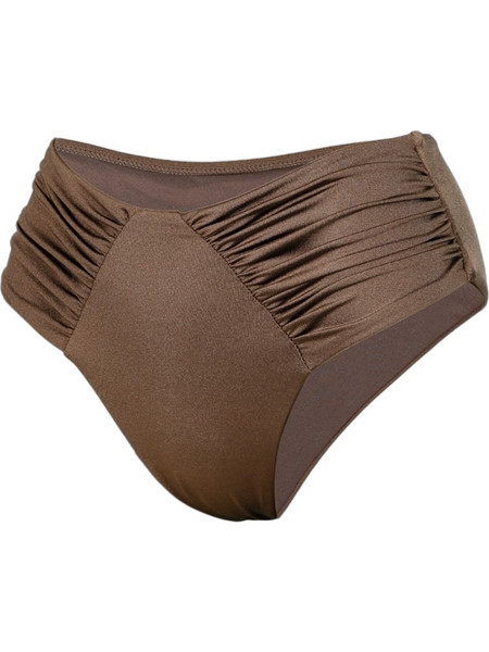 Rock Club Ψηλόμεσο Bikini Slip Σοκολατί BP-3378-600
