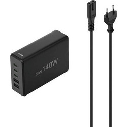 Hama 201978 USB-C Φορτιστής Laptop 140W με Αποσπώμενο Καλώδιο Τροφοδοσίας