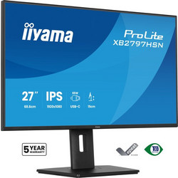 iiyama XB2797HSN-B1 IPS Monitor 27" 1920x1080 FHD 100Hz 1ms