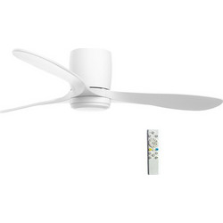 Adeleq 18-4410 Ανεμιστήρας Οροφής 134cm 40W με Τηλεχειριστήριο Λευκός