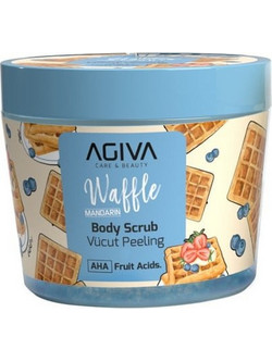 Agiva Mandarin Waffle Scrub Σώματος 300ml