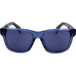 Rag & Bone RNB5041S PJP Ανδρικά Γυαλιά Ηλίου Τετράγωνα Κοκάλινα Μπλε με Μπλε Φακό