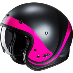 HJC V31 Emgo MC8SF Black Pink Κράνος Μηχανής Jet 1120gr