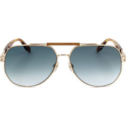 Marc Jacobs MARC673/S HR3 Ανδρικά Γυαλιά Ηλίου Aviator Μεταλλικά Χρυσά με Μπλε Φακό