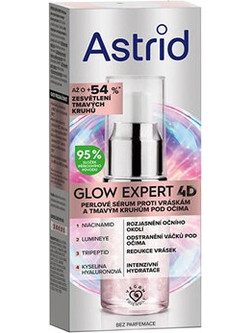 Astrid Glow Expert Αντιγηραντικό Ενυδατικό Serum Ματιών για Λάμψη 15ml