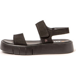 Art Γυναικεία Σανδάλια Suede Μαύρα 1854F-1100