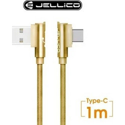 Jellico WT-10 USB-A to USB-C 1m Gold