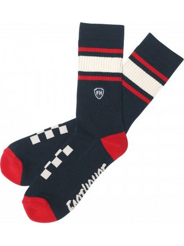 Fasthouse Venice Ανδρικές Κάλτσες Ψηλές με Σχέδια Navy Μπλε 650001-40
