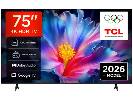 TCL 75P6L Smart Τηλεόραση 75" 4K UHD DLED HDR (2026)