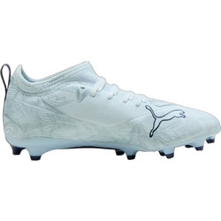 Puma Ultra 6 Match FG/AG 108701-03 Παιδικά Ποδοσφαιρικά Παπούτσια με Τάπες και Καλτσάκι Τιρκουάζ