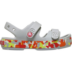 Crocs Παιδικά Παπούτσια Θαλάσσης Ανατομικά Γκρι 211528-1X8