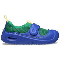 Crocs Toddler Παιδικά Παπούτσια Θαλάσσης για Αγόρι Ανατομικά Royal Blue Πράσινα 210620-3WH