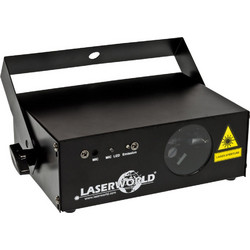 Laserworld 60mW Green EL-60G Φωτορυθμικό Laser LED Πράσινο