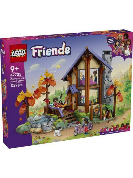 Lego Friends Cozy Fall Forest Cabin για 9+ Ετών 42705
