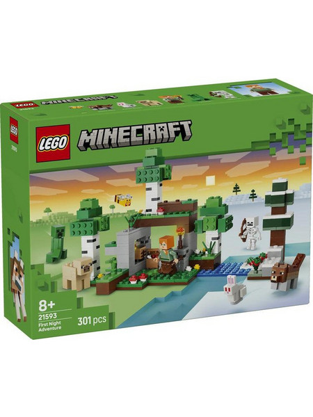 Lego Minecraft First Night Adventure για 8+ Ετών 21593
