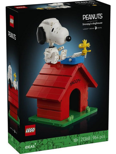 Lego Ideas Peanuts Snoopy's Doghouse για 18+ Ετών 21368