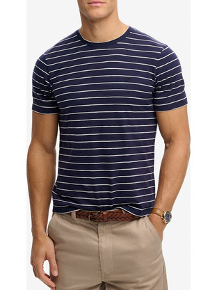 Superdry Ανδρικό Αθλητικό T-Shirt Navy Μπλε M1012346A-2IU