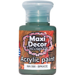 Maxi Decor 066 Rock Ακρυλικό Χρώμα Ζωγραφικής 60ml