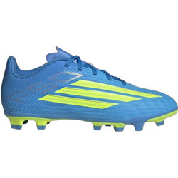 Adidas F50 Club FG JS1479 Παιδικά Ποδοσφαιρικά Παπούτσια με Τάπες Μπλε Lime