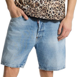 Dsquared2 Ανδρική Βερμούδα Τζιν Γαλάζια S74MU0991-S30839-470