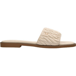 Mexx Δερμάτινα Γυναικεία Σανδάλια Μπεζ MI001604461W-2504