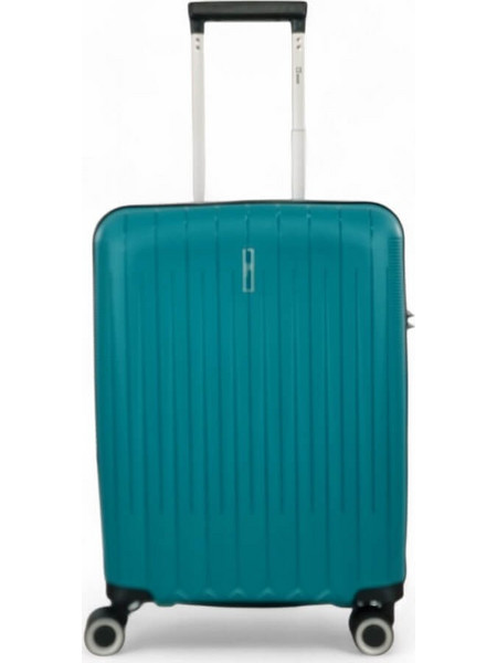 Rain RB80152C Βαλίτσα Καμπίνας 55x40x20cm με 4 Ρόδες Πετρόλ