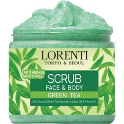 Lorenti Green Tea Face & Body Scrub 500ml