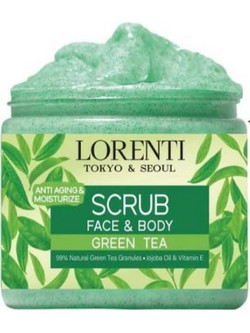 Lorenti Green Tea Face & Body Scrub 500ml
