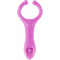 ToyJoy Vibrating Clit-stim C-ring Κλειτοριδικός Δονητής Ροζ