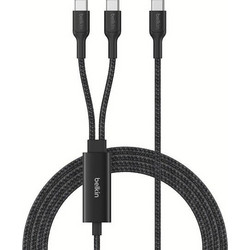 Belkin CAC004HQ1.5MBK Braided USB-C to USB-C 140W 1.5m Black