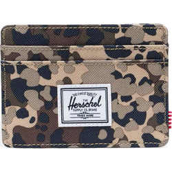 Herschel Μικρό Υφασμάτινο Γυναικείο Πορτοφόλι Καρτών με Φερμουάρ Ταμπά 3006506091