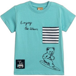 Funky Παιδικό T-Shirt Κοντομάνικο Τιρκουάζ 126-305132-1