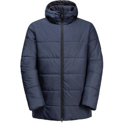 Jack Wolfskin Ανδρικό Μπουφάν Χειμωνιάτικο Puffer Navy Μπλε 12074511010