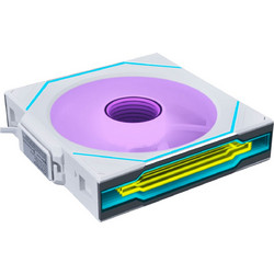 Lian Li Uni Fan Infinity SL Wireless 140 Reverse Case Fan 140mm ARGB με Σύνδεση 3-Pin 4-Pin PWM White