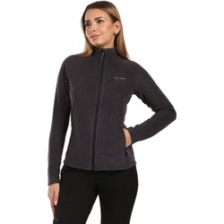 Kilpi Glamer Γυναικεία Ζακέτα Fleece Μακριά με Φερμουάρ Μαύρη ZL0210KI-BLK