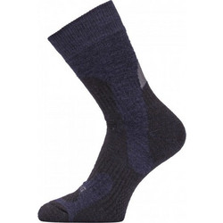 Lasting Ανδρικές Κάλτσες Ψηλές με Σχέδια Navy Μπλε TRP-598