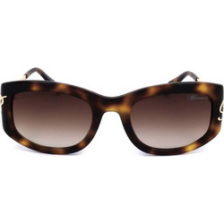 Blumarine SBM779 0752 Γυναικεία Γυαλιά Ηλίου Cat Eye Κοκάλινα Ταρταρούγα με Καφέ Φακό