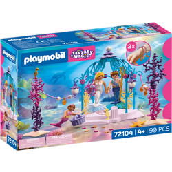 Playmobil Fantasy & Magic Υποβρύχια Γαμήλια Τελετή για 4+ Ετών 72104