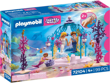 Playmobil Fantasy & Magic Υποβρύχια Γαμήλια Τελετή για 4+ Ετών 72104